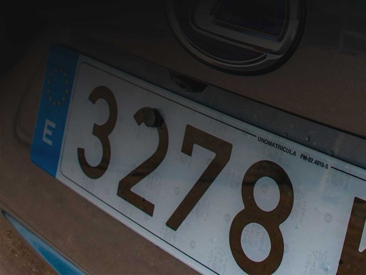 Placas de Matrícula al Momento en Benidorm